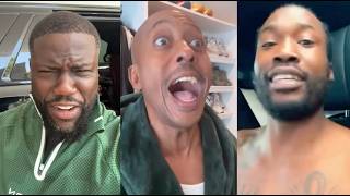 Rappers & Celebs REACT To Lebron James 76ers Trade Kevin Hart, Gillie Da Kid, Meek Mill