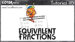 Math Lesson 110 - Equivalent Fractions