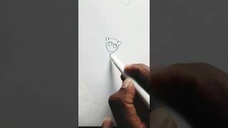 How to Draw Tarsier Monkey 🐒 | Tarsier Drawing #shorts #ytshorts #drawing #lineart #tarsier #art