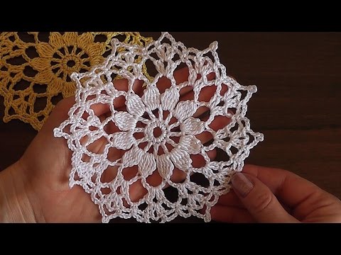 Сrochet  Motif  Flower  tutorial