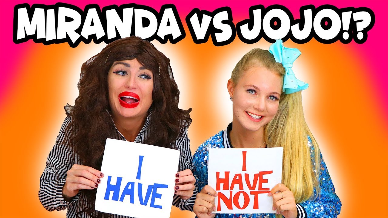 JoJo vs Miranda? Never Have I Ever. Real or Fake? Totally TV - YouTube