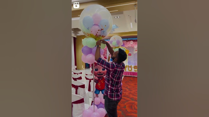 Balloon Blast entry concept # Birthday entry ideas#Balloon decoration #9928375154