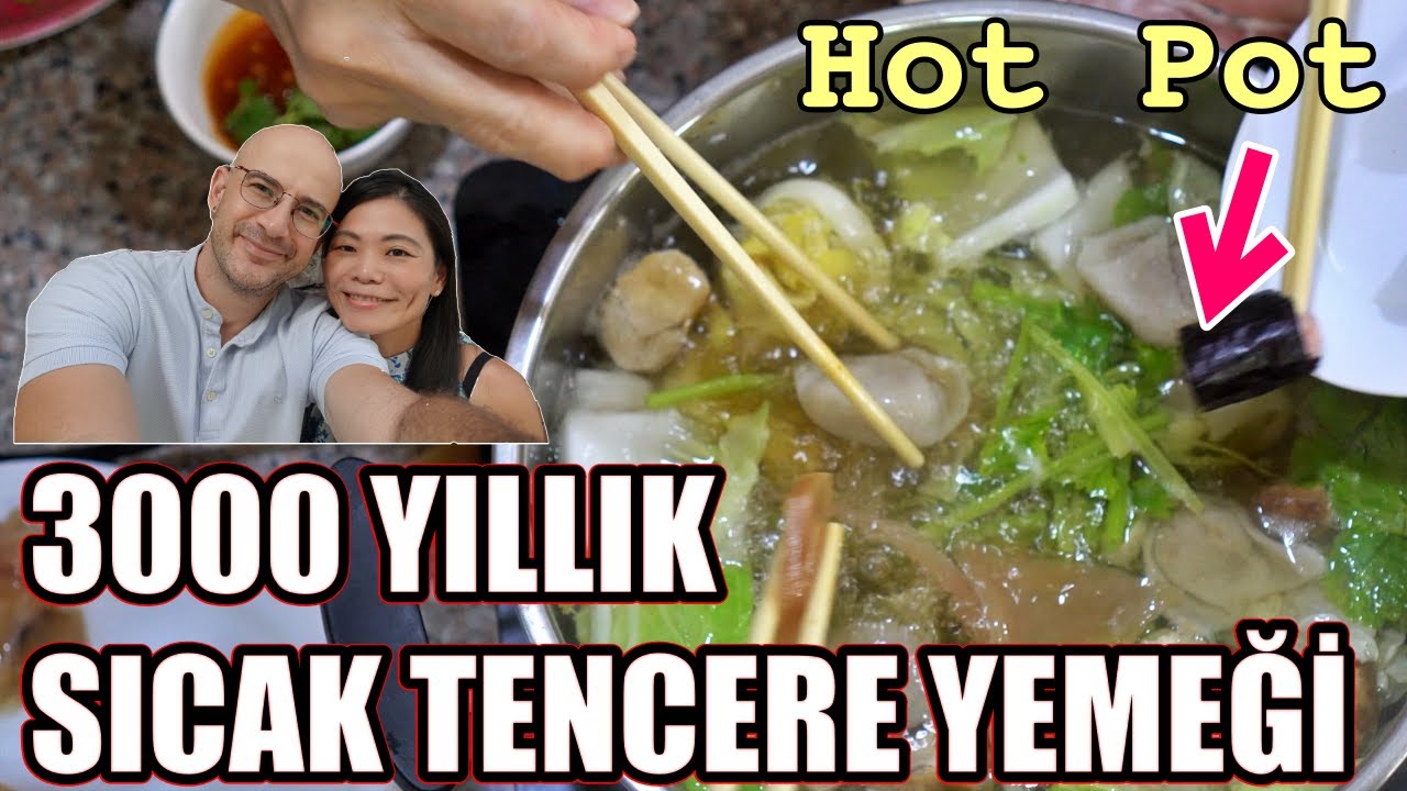 3000 Yıllık SICAK TENCERE Yemeği 🇹🇼 Uzakdoğu Mutfağı 【Gezi Vlog 3】