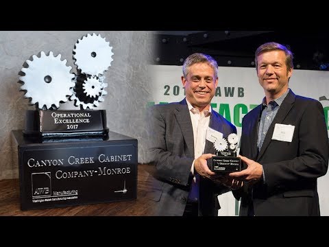 Canyon Creek Cabinets - AWB's 2017 Operational Excellence Award Canyon Creek Cabinet Company