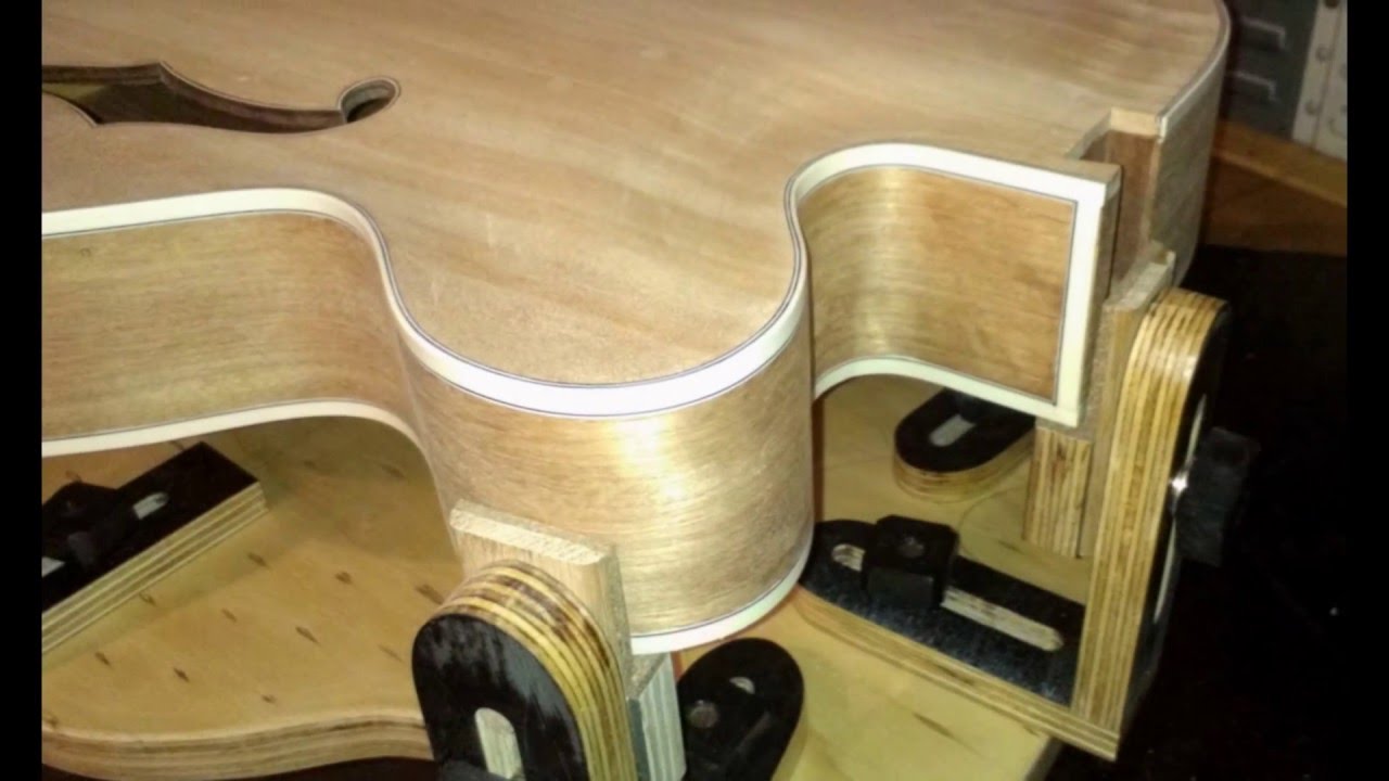 Benedetto Archtop Guitar Project: Body Binding.
