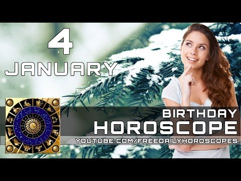 january-4---birthday-horoscope-personality