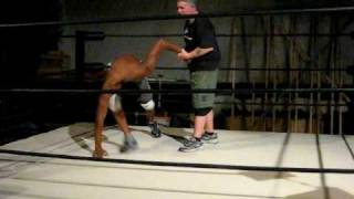 InterAct Theatre Company's THE ELABORATE ENTRANCE OF CHAD DEITY Fight Rehearsal