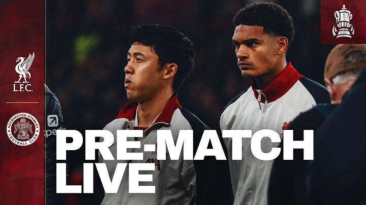 Live: Liverpool vs Accrington Stanley | FA Cup Build-up From Anfield
