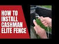 Cashman Elite Fencing System by Terry