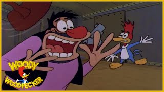 Woody Woodpecker | Great Train Robbery | Full Episodes 