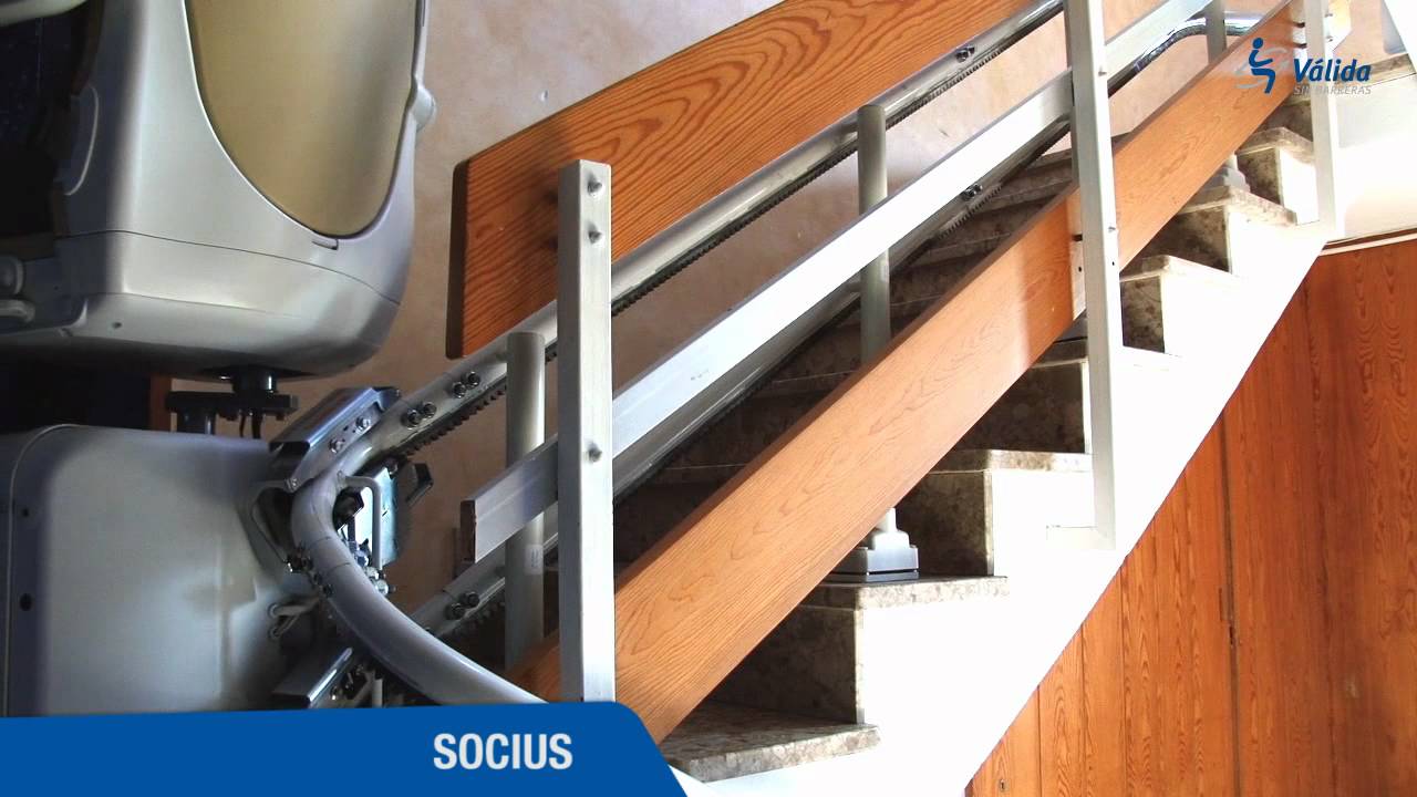 Silla salvaescaleras SOCIUS - Válida sin barreras