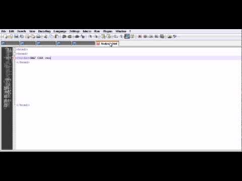 Basic HTML- Lecture 7:-Simple Frames