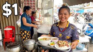 Only $1! 🤯 Amazing Cambodian Breakfast at Mak Sakona Restaurant, Phnom Penh