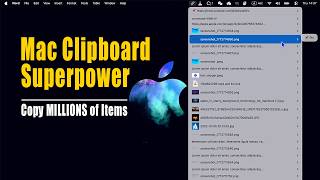مدير الحافظة لنظام ماك – انسخ عددًا غير محدود من الملفات والفيديوهات ولقطات الشاشة والصقها في أي وقت screenshot 2