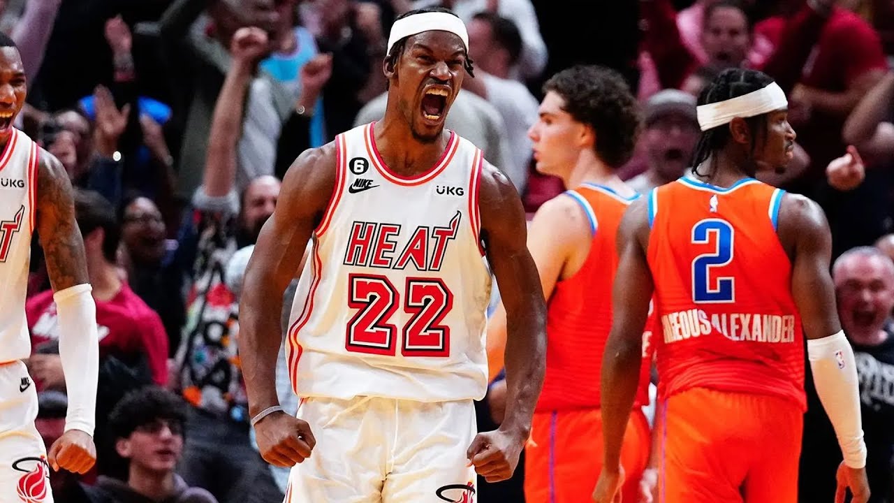 Jimmy Butler And1 Game Winner! Heat Set NBA Record 40-40 FTs vs Thunder! 2022-23 NBA Season