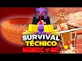 Hice una GRANJA de ORO MASIVA en mi SURVIVAL TECNICO HARDCORE 1.19!✌ (#8)