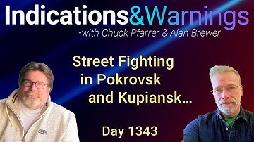 Indicaties en waarschuwingen | Dag 1343 | Russische troepen rukken op naar Pokrovsk en Koepiansk....