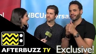 Daniel Sunjata & Aaron Tveit Interview @ NBC Universal's Summer Press Tour | AfterBuzz TV