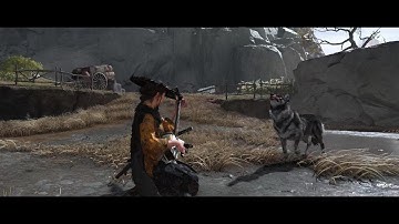 Ghost of Yōtei: Playing Shamisen With The Wolf