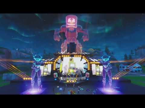 Marshmello Holds First Ever Fortnite Concert Live At Pleasant Park 1080P60