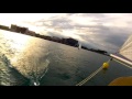 Lazer Sailing on Lake Michigan - June 2016
