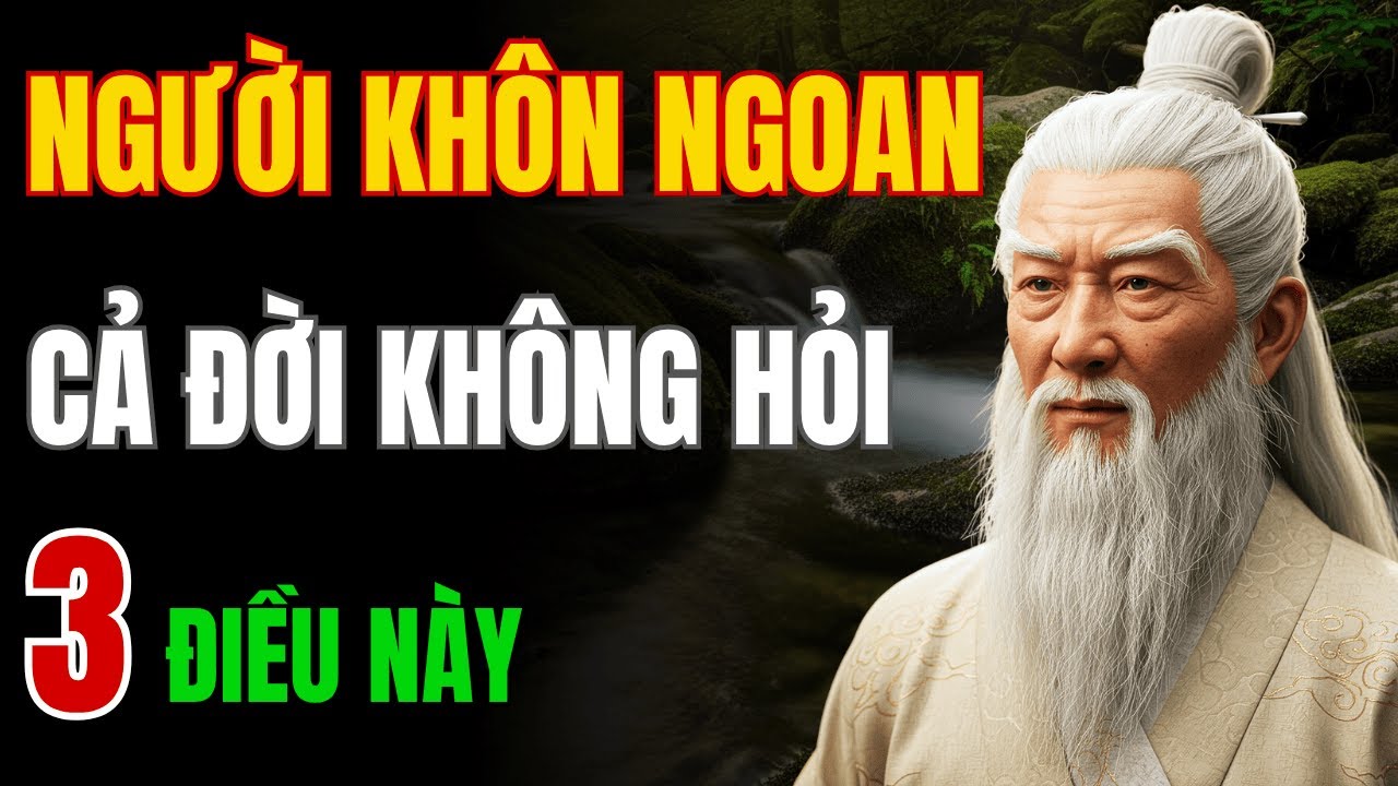 Cổ Nhân Dạy: Người Khôn Ngoan Cả Đời Không Hỏi 3 Điều Này - YouTube