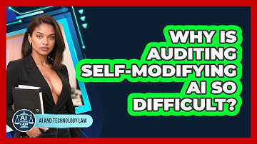 Why Is Auditing Self-modifying AI So Difficult? - AI and Technology Law