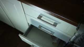 Stop toddler from opening cupboards
This video tutorial shows you how to make your kitchen a safer place for little children, by making opening cupboards and drawers very difficult for toddlers. Stop toddler from opening cupboards