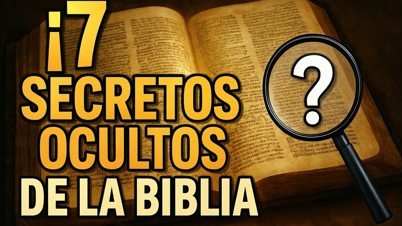 ¡7 Secretos Ocultos de la Biblia Que No Te Enseñaron! #biblia - YouTube