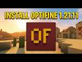 How to Install Optifine 12111 amp Shaders Step by 