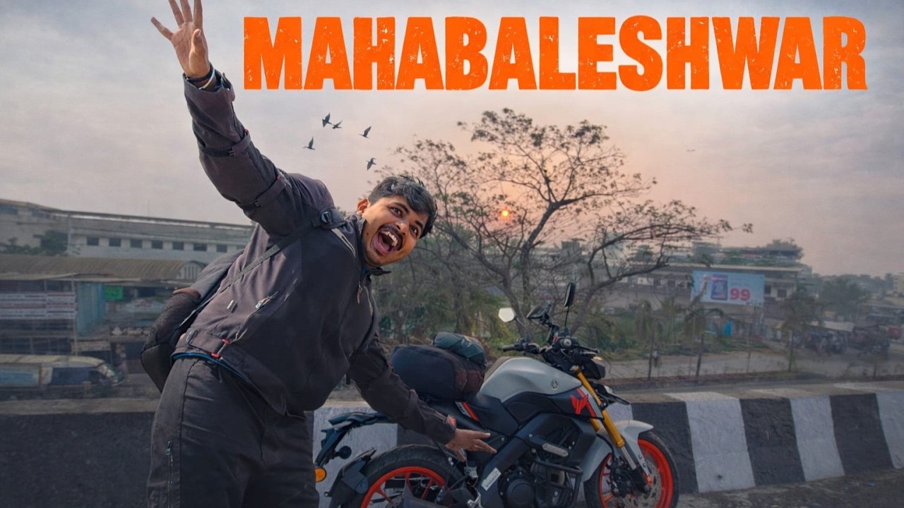 Best Solo Ride of My Life? | Mahabaleshwar in Golden Hour 🌅