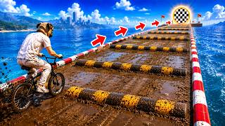 EXTREME MUD SPEED BUMPS CHALLENGE in GTA 5! 😱