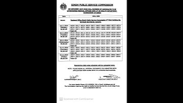 SPSC Re-Revised Roll No. Interview Schedule || Medical Officer BPS-17 || HD#spsc