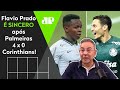 "E eu achava o Corinthians FAVORITO!" Flavio Prado É SINCERO após 4 a 0 do Palmeiras!
