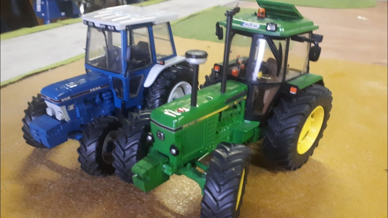 Unboxing Of 2 Special 1/32 Model Tractors! FORD powerstar6640 1/32