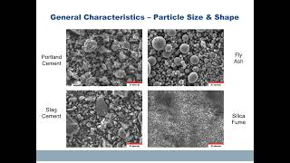 Supplementary Cementitious Materials (SCMs)