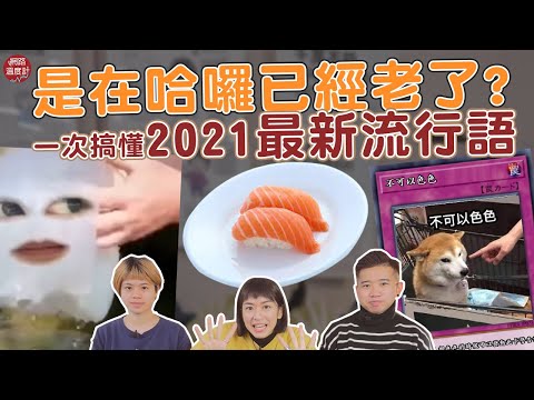 2021年網路 #流行語 大回顧 還在"#是在哈囉?" #爆紅 流行語來源 沒聽過就老了啦 !!｜網路溫度計