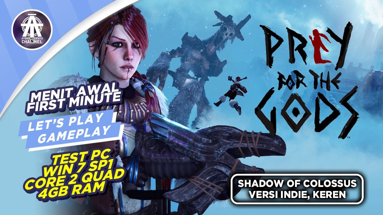 PRAEY FOR THE GODS | GAMEPLAY | TEST PC, CORE 2 QUAD, 4GB RAM, WIN 7 SP1 | FIRST MINUTE | LOW END