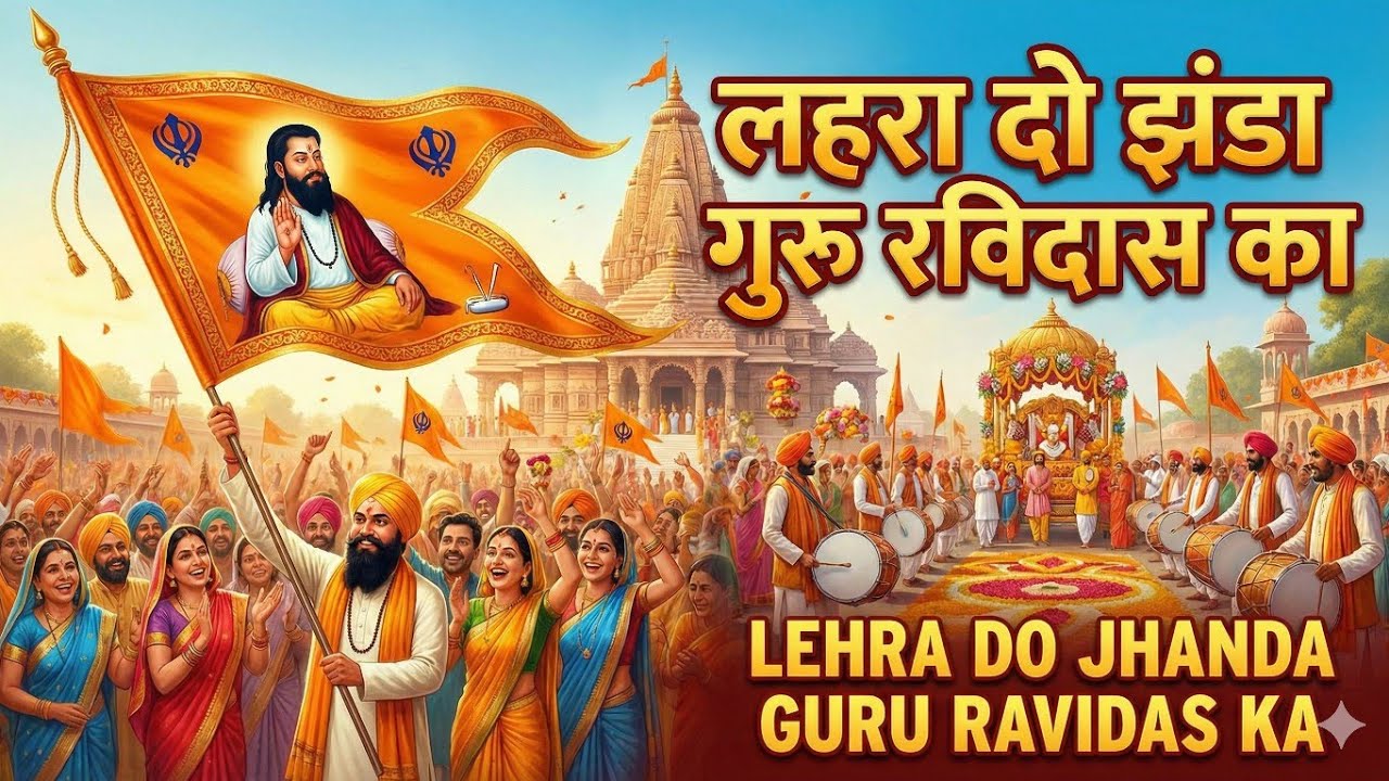Jai Jai Guru Ravidas ji लारा दो झंडा गुरु रविदास का EDM Drop Mix Dj MANJEET MANDAWALI 