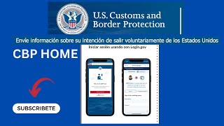 تطبيق CBP HOME - كيفية التسجيل للمغادرة الطوعية من الولايات المتحدة screenshot 3
