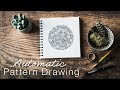 Automatic Pattern Drawing | Sketchbook Fineliner Art