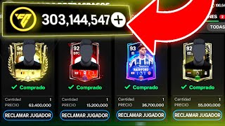 💸 GASTAMOS 300 MILLONES DE MONEDAS EN FC MOBILE 24 !!! FICHAMOS TODO UN EQUIPO !!!