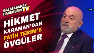 Hikmet Karaman Fatih Terim In Elinde Dar Bir Kadro Var