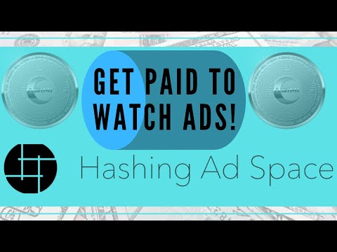 How to Get paid by watching ads with Hashing Ad space