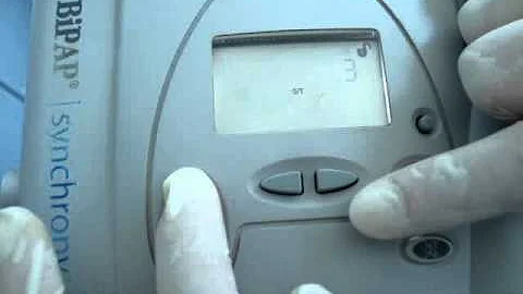 Quais os parâmetros do BiPAP?