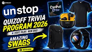 QuizOff Trivia Program 2026 || Free Swags & Goodies || Quiz Challenge || Register Now!! screenshot 1