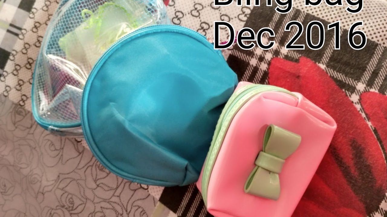 UNBOXING DEC 2016 BLING BAG