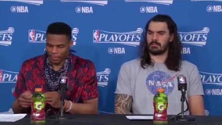 Westbrook goes off on reporter[HD]
