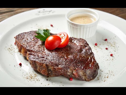 Стейк Паризьен из мраморной говядины Black Angus