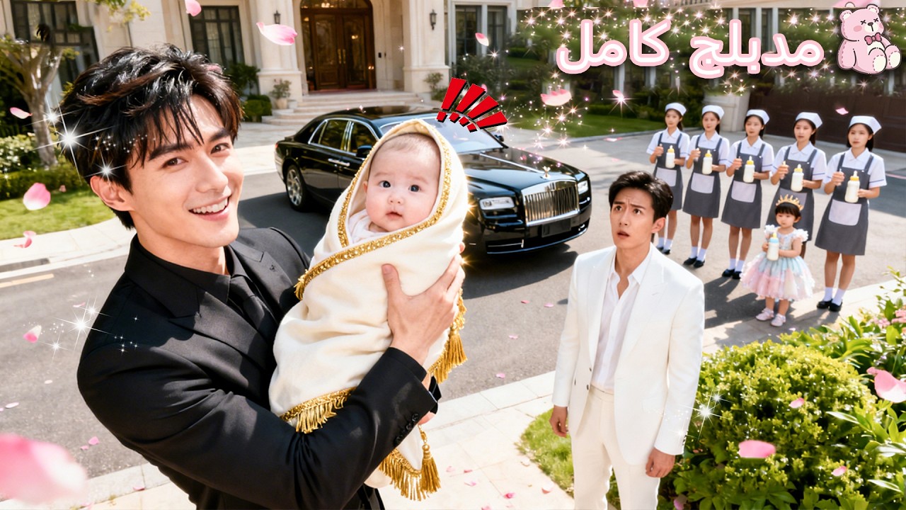 طفلة لطيفة تشارك والدها سماع الأفكار، تكشف المؤامرات بنظرة وتقود العائلة للقمة!#ceo #drama